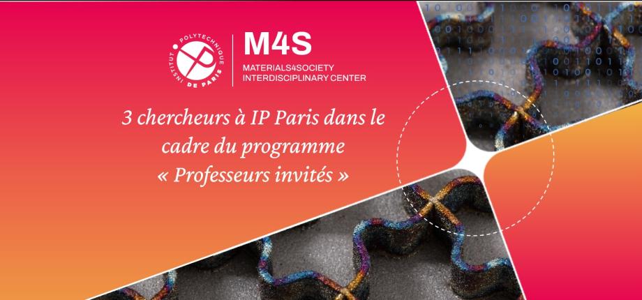 Accueil de trois chercheurs internationaux dans le cadre du programme "Professeurs invités" du centre M4S