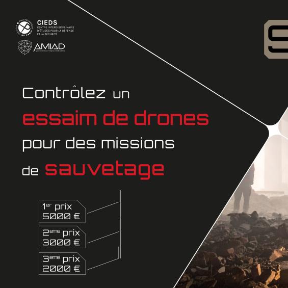 Swarm Rescue Challenge 2025–2026: save lives by controlling a swarm of drones!